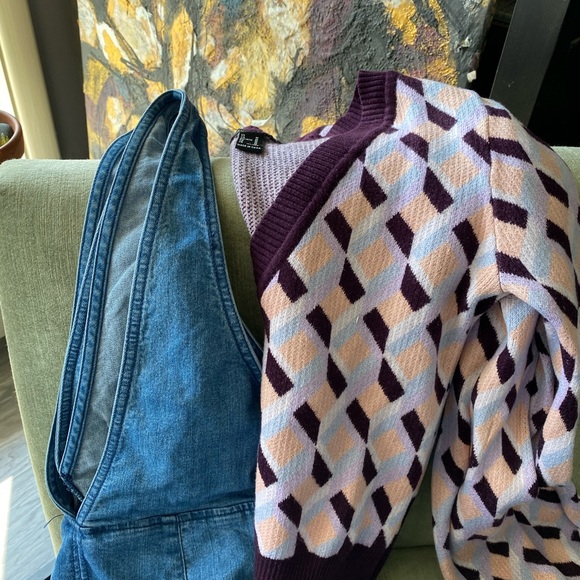 Oxford Crop Small Sweater by Forever 21 - Picture 4 of 5